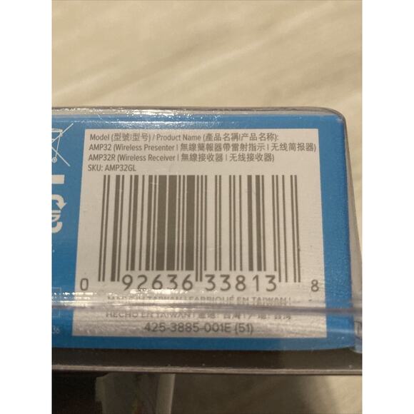 TARGUS AMP32GL Targus P32 Dual Mode Presenter with Laser Pointer - Wireless - Picture 4 of 6